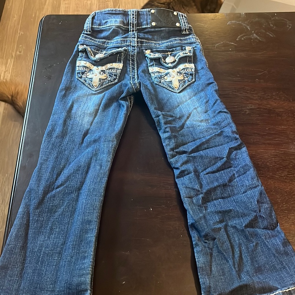 Wicked heart little girls jeans